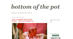 Desktop Screenshot of bottomofthepot.com